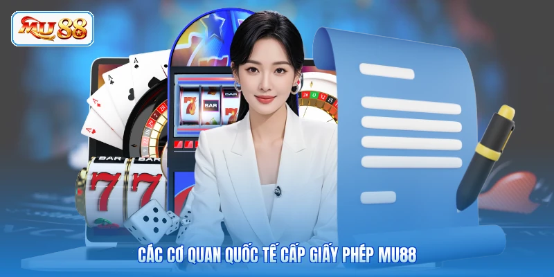 Các cơ quan quốc tế cấp giấy phép MU88