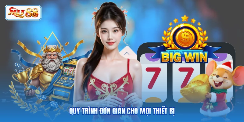 Quy trình đơn giản cho mọi thiết bị